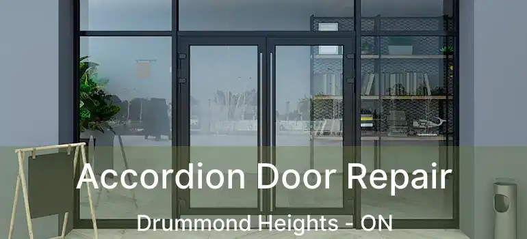  Accordion Door Repair Drummond Heights - ON