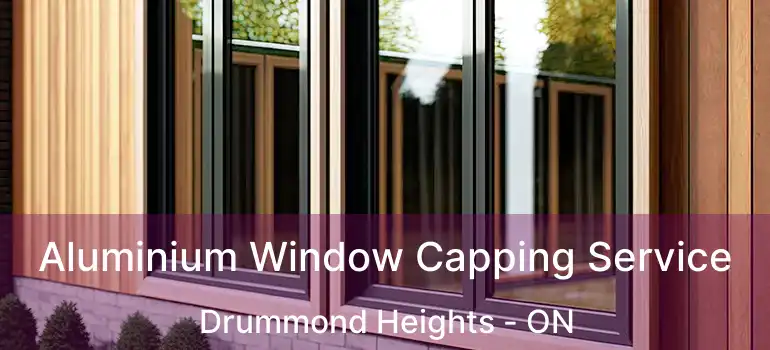  Aluminium Window Capping Service Drummond Heights - ON