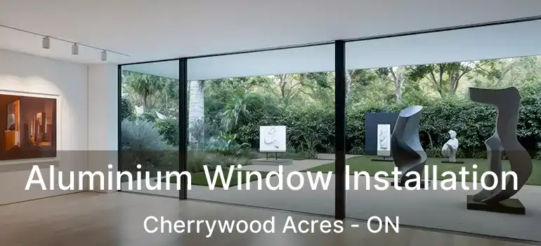  Aluminium Window Installation Cherrywood Acres - ON