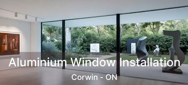  Aluminium Window Installation Corwin - ON