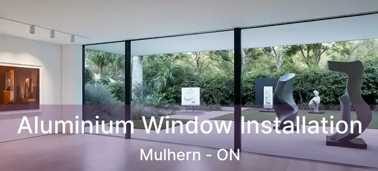  Aluminium Window Installation Mulhern - ON