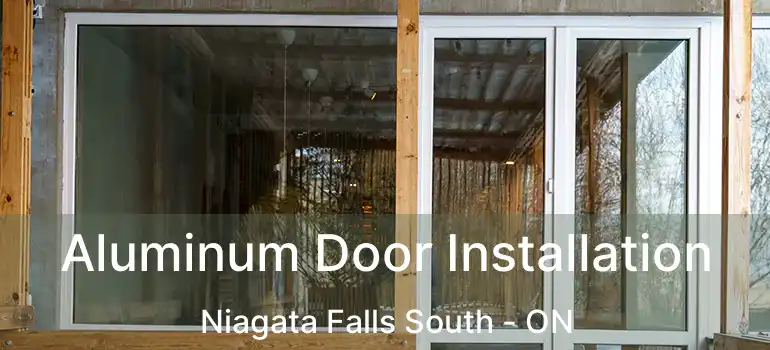  Aluminum Door Installation Niagata Falls South - ON