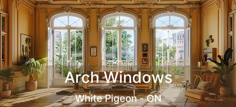  Arch Windows White Pigeon - ON