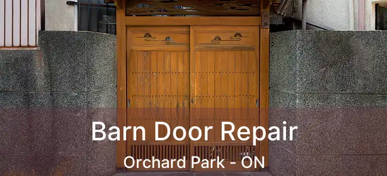  Barn Door Repair Orchard Park - ON