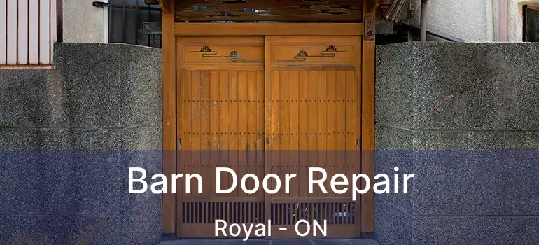  Barn Door Repair Royal - ON