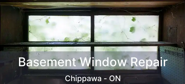  Basement Window Repair Chippawa - ON