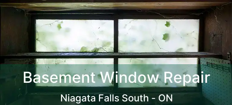  Basement Window Repair Niagata Falls South - ON