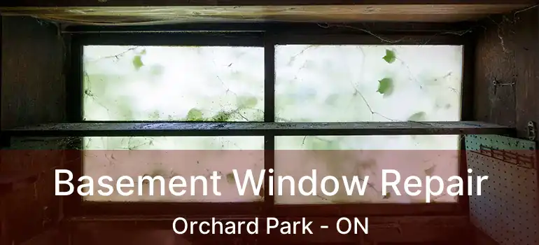  Basement Window Repair Orchard Park - ON