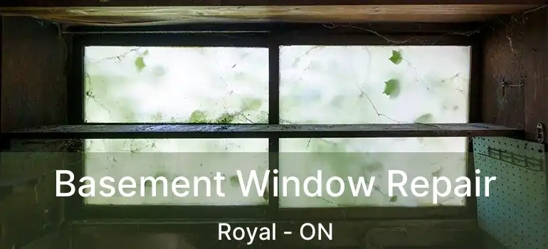  Basement Window Repair Royal - ON