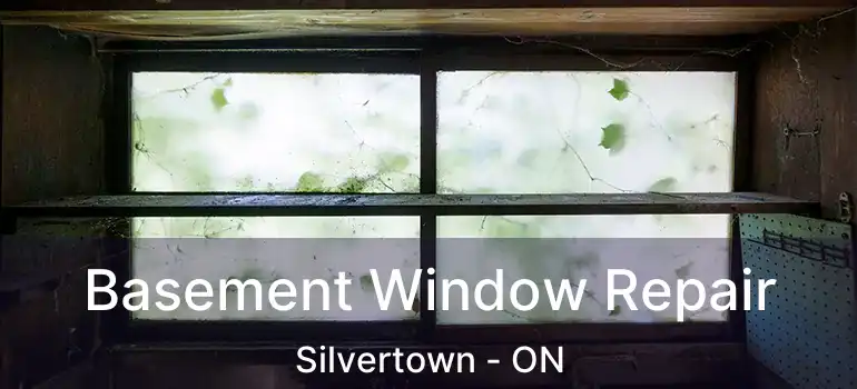  Basement Window Repair Silvertown - ON