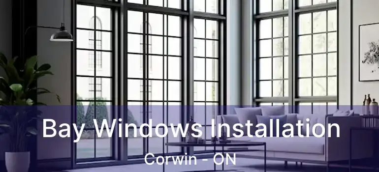  Bay Windows Installation Corwin - ON