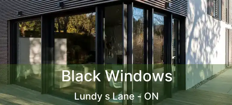  Black Windows Lundy s Lane - ON