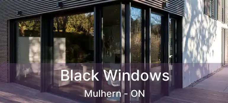  Black Windows Mulhern - ON