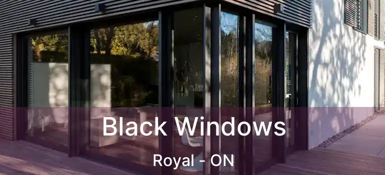  Black Windows Royal - ON