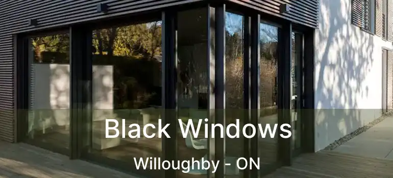  Black Windows Willoughby - ON