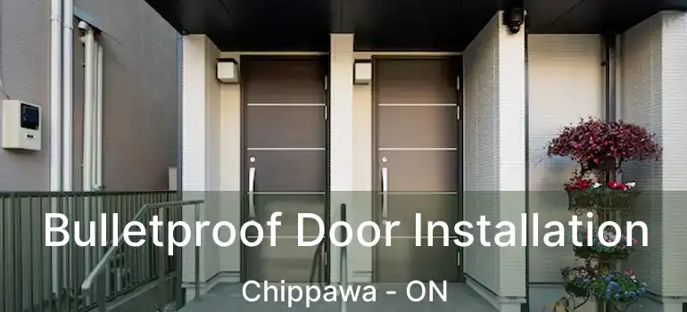  Bulletproof Door Installation Chippawa - ON