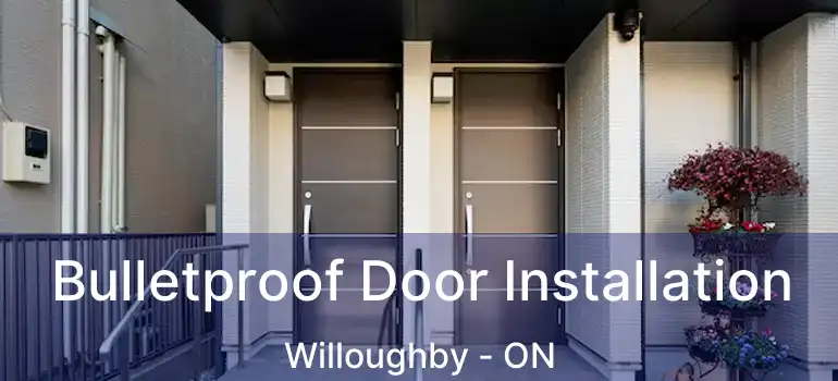  Bulletproof Door Installation Willoughby - ON