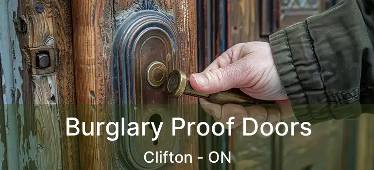  Burglary Proof Doors Clifton - ON