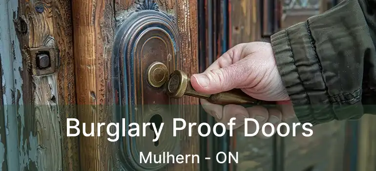  Burglary Proof Doors Mulhern - ON