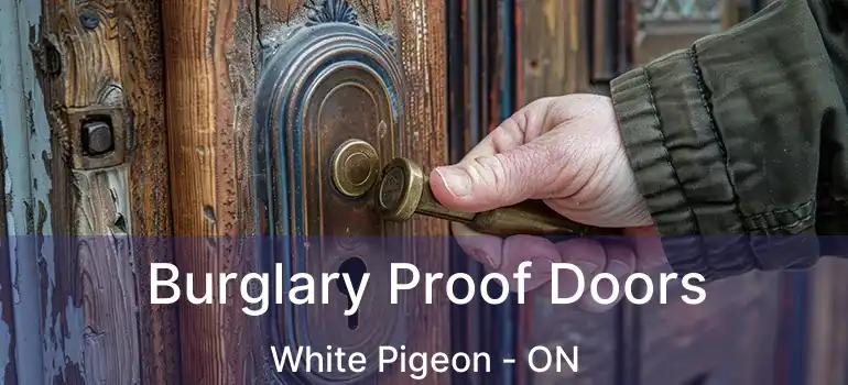  Burglary Proof Doors White Pigeon - ON