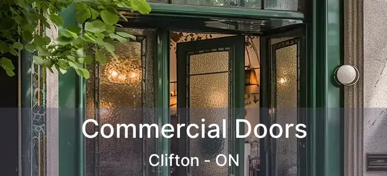  Commercial Doors Clifton - ON