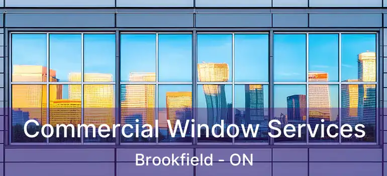  Commercial Window Services Brookfield - ON