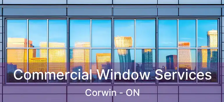  Commercial Window Services Corwin - ON