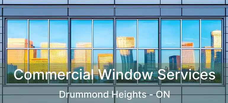  Commercial Window Services Drummond Heights - ON