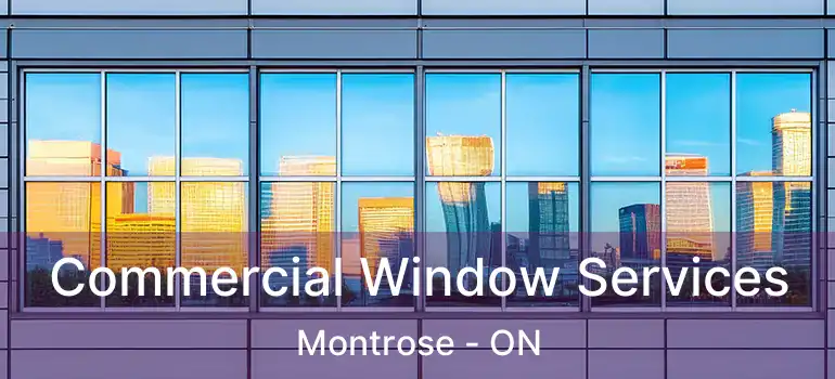  Commercial Window Services Montrose - ON