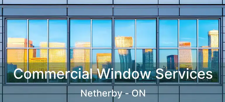  Commercial Window Services Netherby - ON