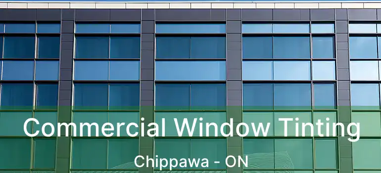  Commercial Window Tinting Chippawa - ON