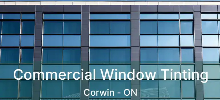  Commercial Window Tinting Corwin - ON