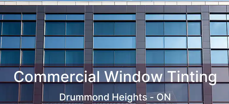  Commercial Window Tinting Drummond Heights - ON