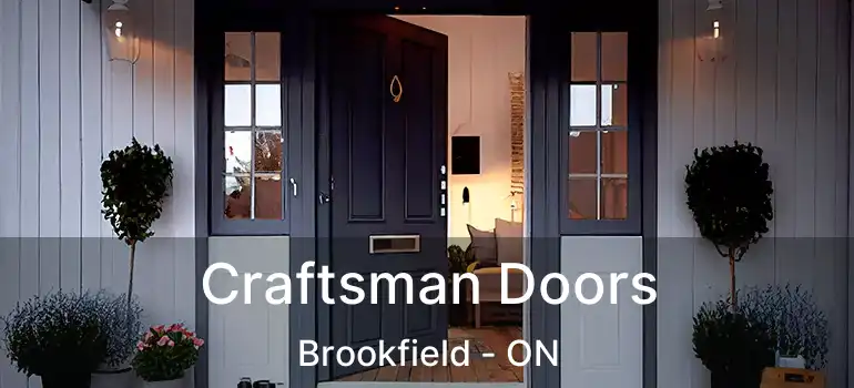  Craftsman Doors Brookfield - ON