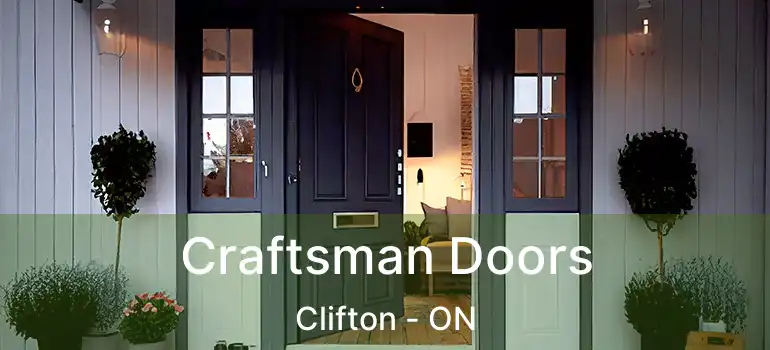  Craftsman Doors Clifton - ON