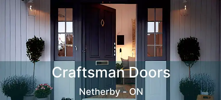  Craftsman Doors Netherby - ON