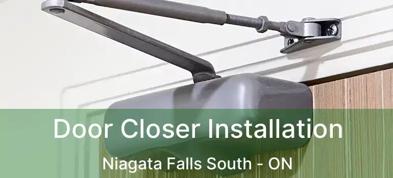  Door Closer Installation Niagata Falls South - ON