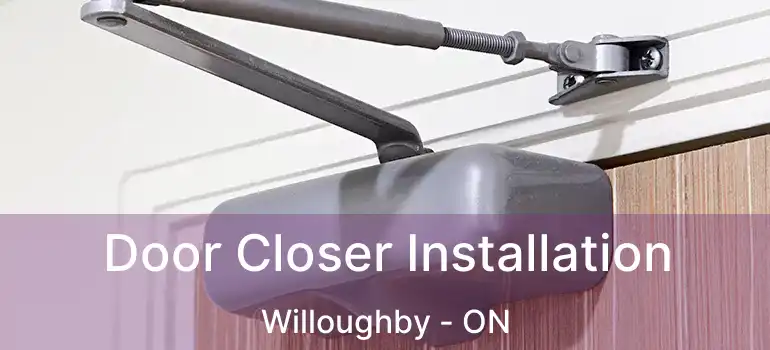  Door Closer Installation Willoughby - ON