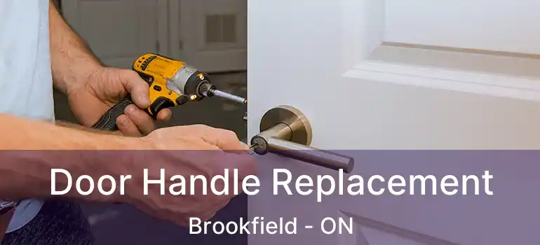  Door Handle Replacement Brookfield - ON