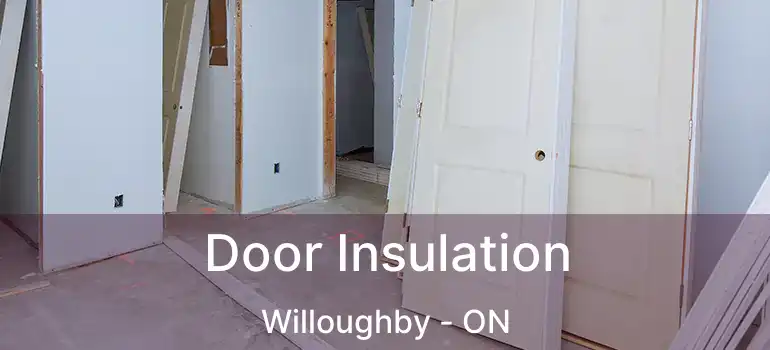  Door Insulation Willoughby - ON