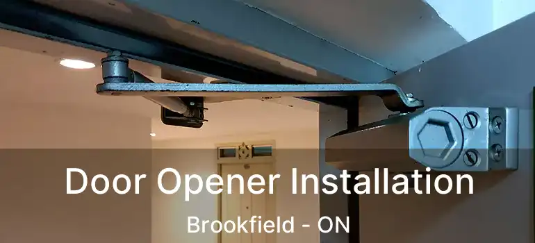  Door Opener Installation Brookfield - ON