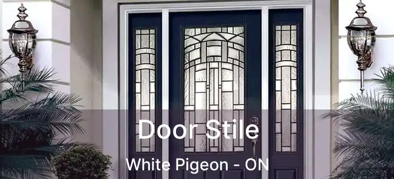  Door Stile White Pigeon - ON