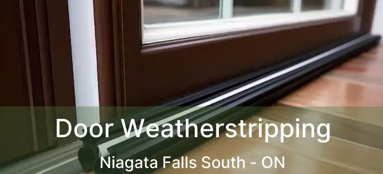  Door Weatherstripping Niagata Falls South - ON