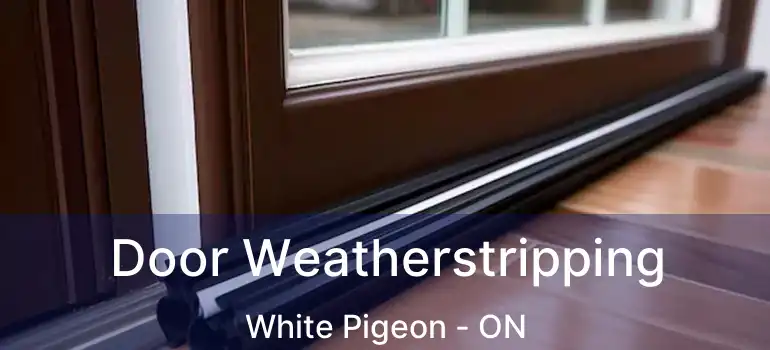  Door Weatherstripping White Pigeon - ON