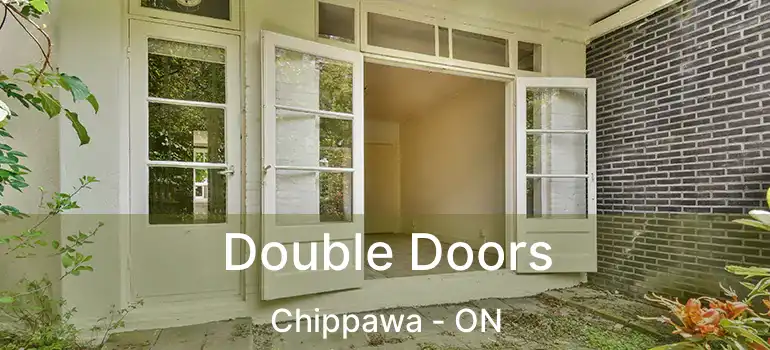  Double Doors Chippawa - ON