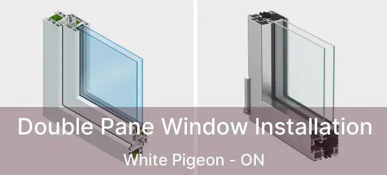  Double Pane Window Installation White Pigeon - ON