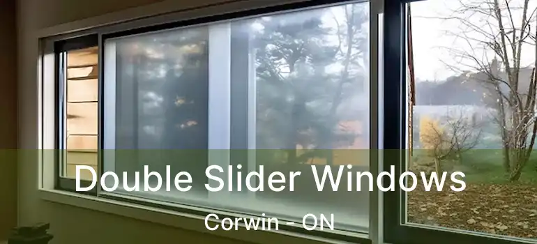  Double Slider Windows Corwin - ON