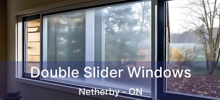  Double Slider Windows Netherby - ON