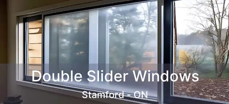  Double Slider Windows Stamford - ON