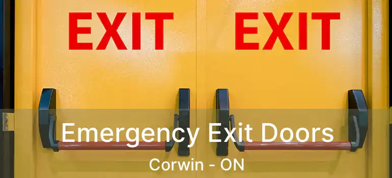  Emergency Exit Doors Corwin - ON